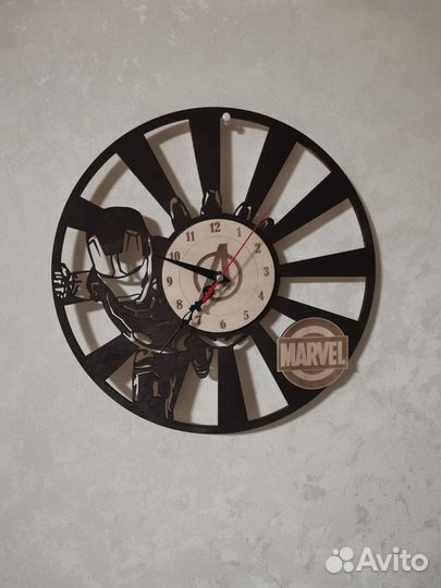 Часы детские из дерева