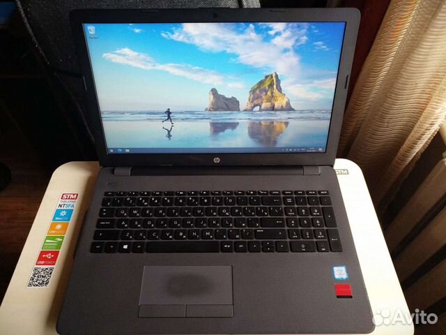 15.6" Ноутбук HP 250 G6 серый