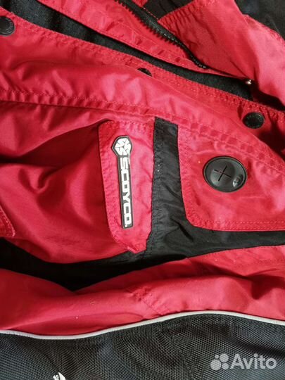 Мужская мото куртка