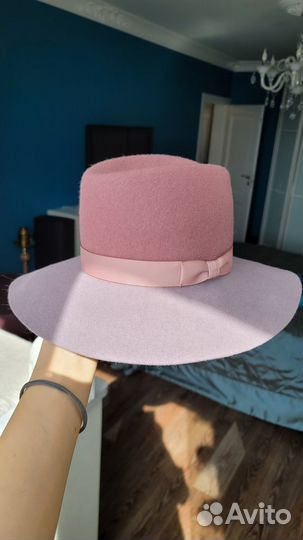 Шляпа дизайнерская из фетра Lana Anisimova р 56