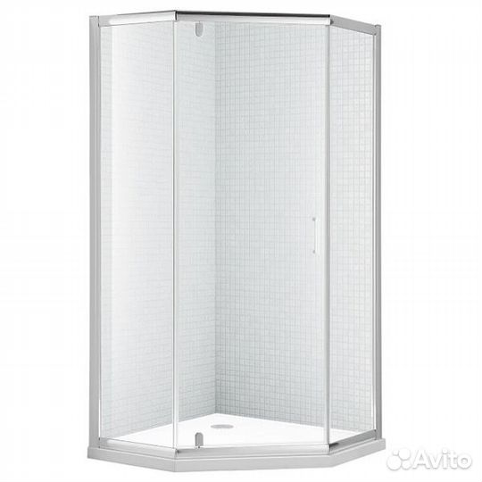 Душ. уголок rush 90x90 Chrome palm pi-a19090