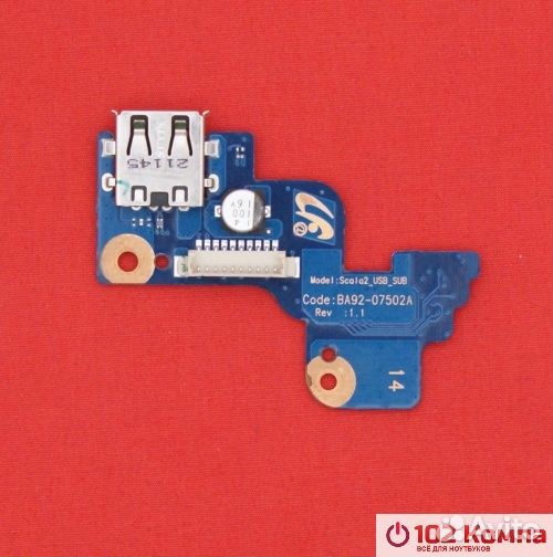 Плата включения+USB для ноутбука Samsung RV415 RV5