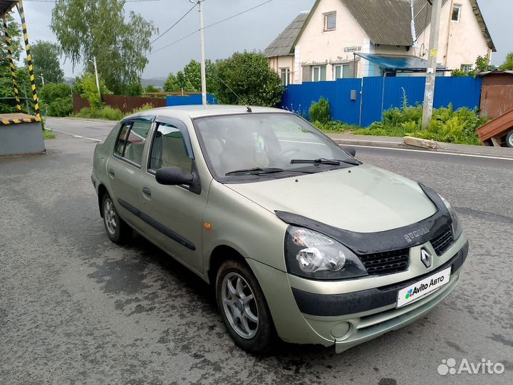 Renault Symbol 1.4 МТ, 2002, 170 000 км