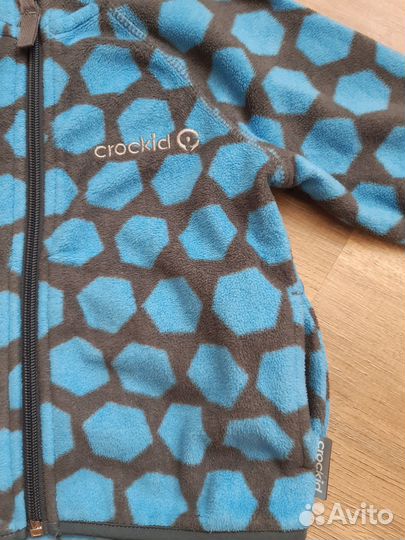 Флисовый костюм детский. Crockid. Размер 86