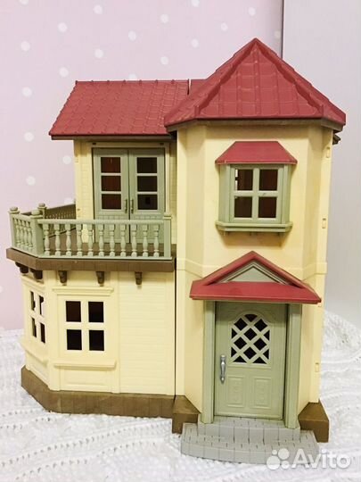 Sylvanian families большой дом со светом