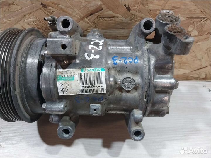 Компрессор кондиционера Renault Symbol 2 2008-2012