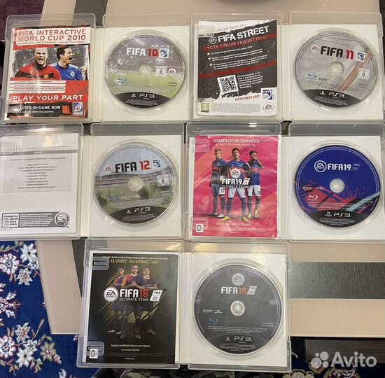 Диски на sony playstation 3