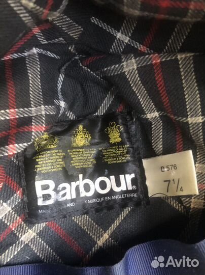 Шляпа Barbour (котелок)