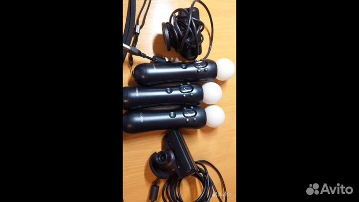 Наушники Мувы и камера для ps4