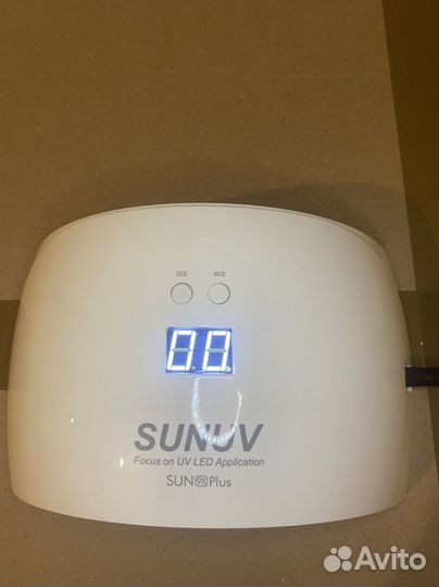 Лампа для маникюра и педикюра sunuv 9x plus