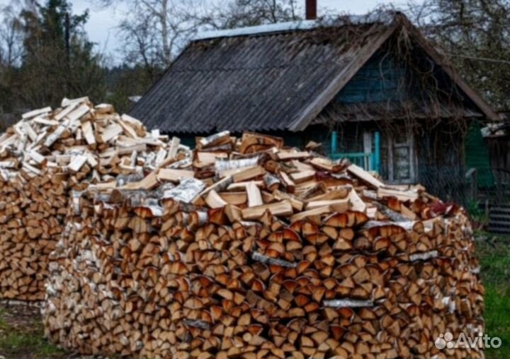 Дрова колотые