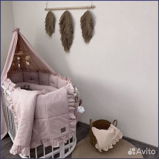 Бортики в детскую кроватку