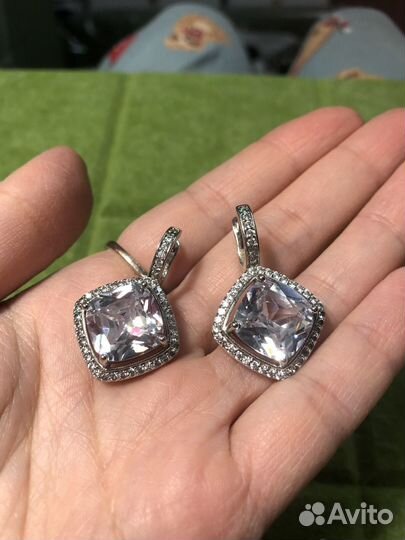 Набор серьги + кольцо