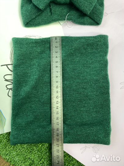 Деткая шапка и снуд ручная работа