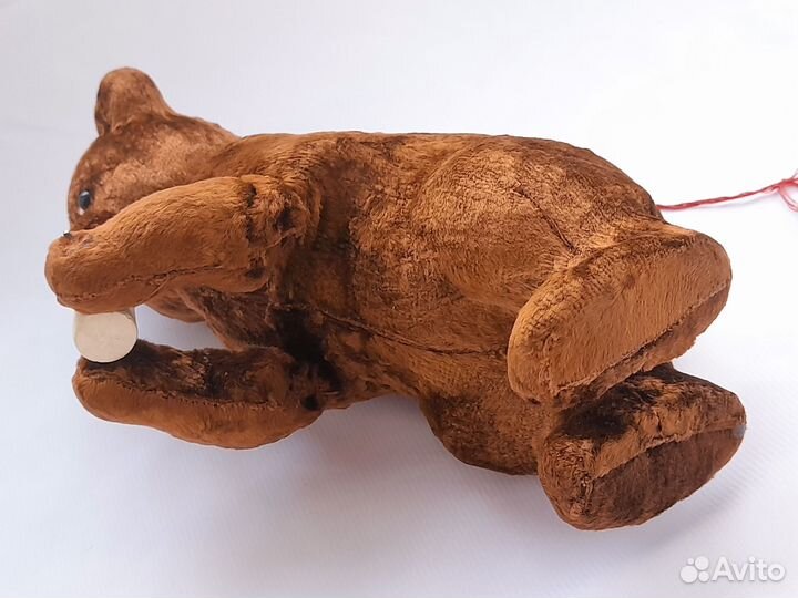 Игрушка Медведь мишка заводной СССР