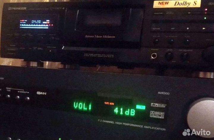 Pioneer CT-S740S новые пассики/идлер