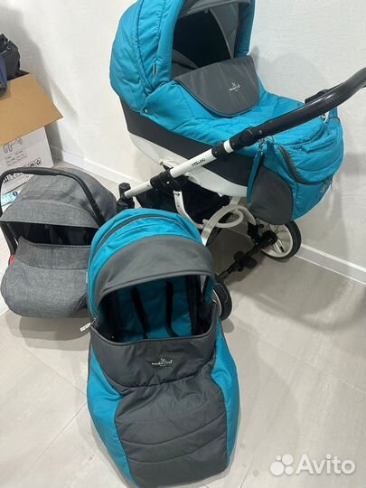 Коляска 3 в 1 bebetto