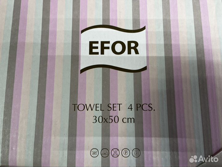 Набор полотенец Махровых 4шт 30*50