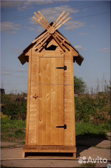 Уличный туалет с установкой PRO881