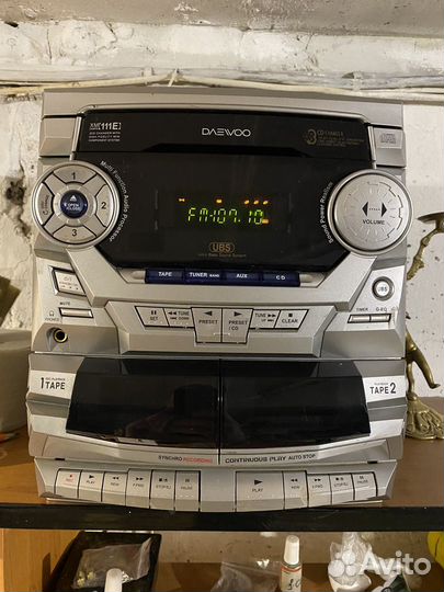 Музыкальный центр daewoo