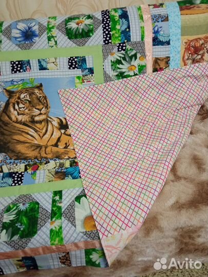 Покрывало в стиле пэчворк