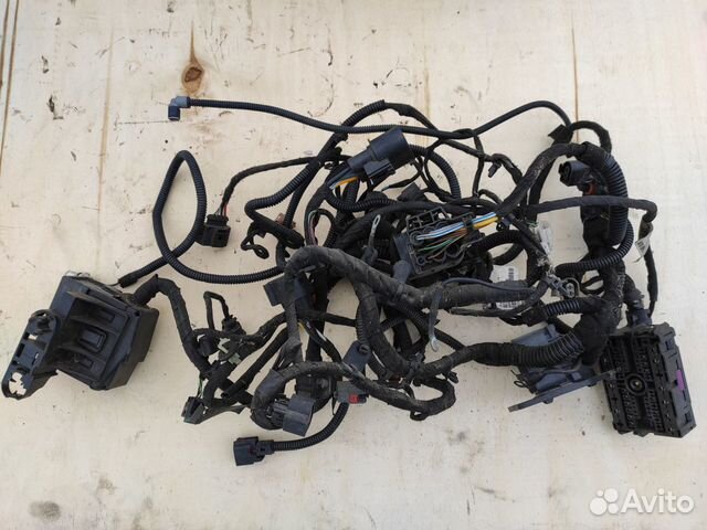 Проводка передней части фар на Opel Astra J