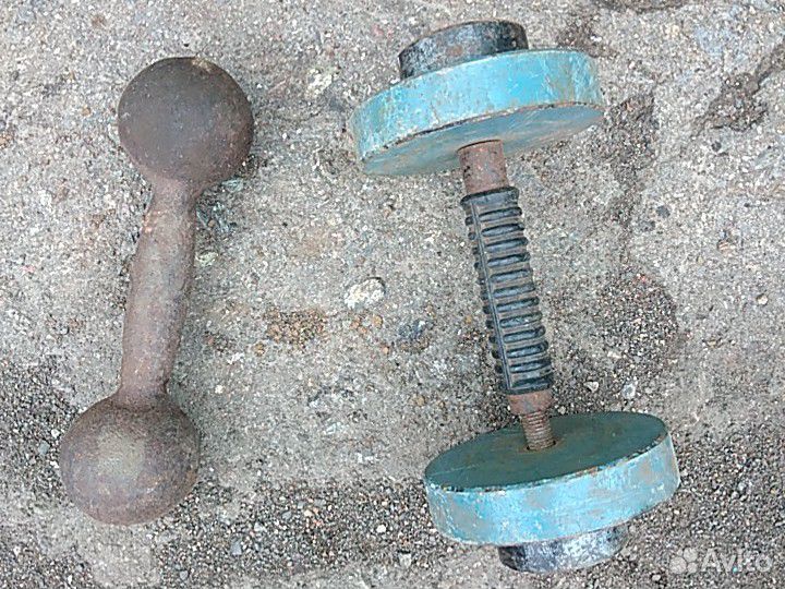 Гантели по 3,5кг обмен на кислородный баллон