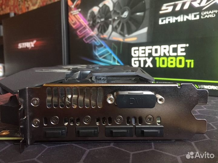 Видеокарта ROG Strix Gaming GTX1080 Ti 11GB