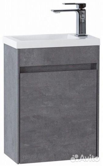 Тумба с раковиной BelBagno Pietra Mini 40L Stucco Cemento