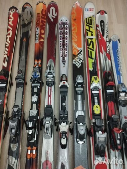 Горные лыжи 135-188 см, Ботинки 40-45 раз. Палки