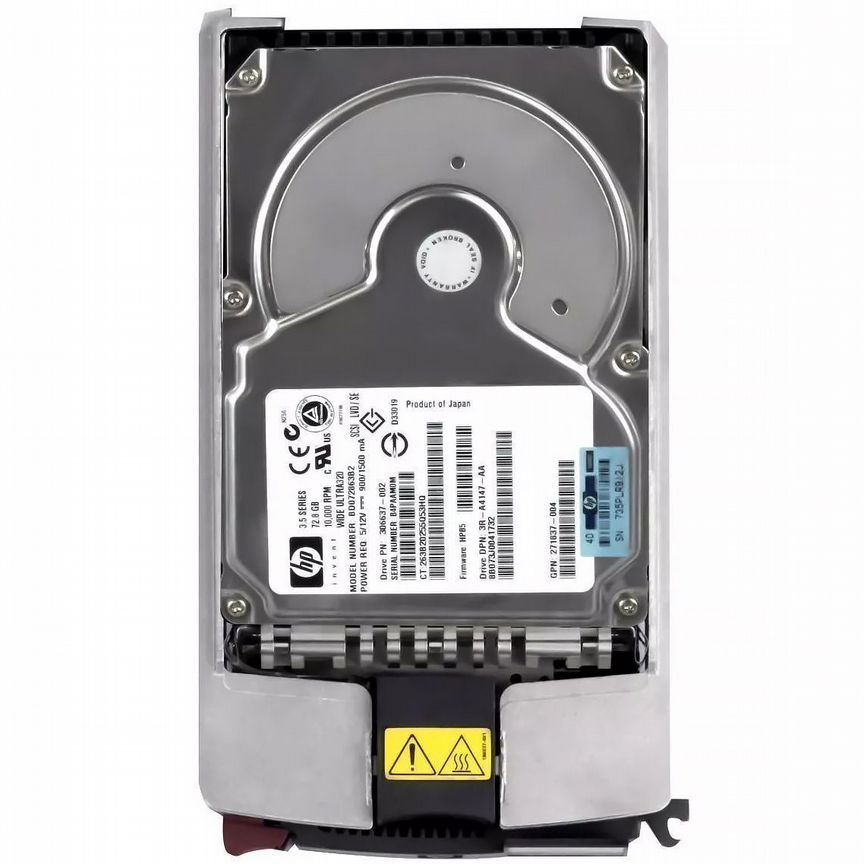 [BD072863B2] Жесткий Диск Hp 72,8gb U320scsi 3.5" Bd072863b2