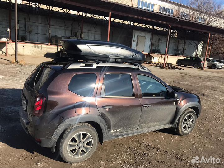 Автобокс 430 л на крышу Renault Duster