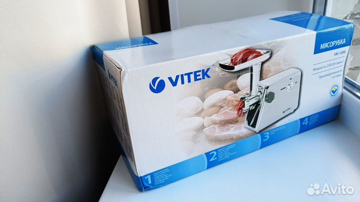 Мясорубка электрическая vitek vk-1266