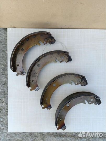 Колодки заднего барабанного тормоза Ваз 2101-07