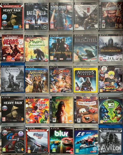 Игры для приставок ps3