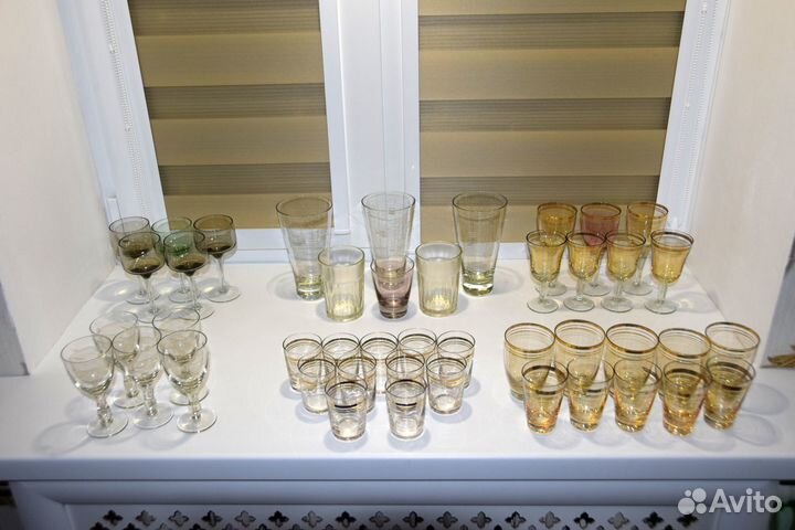 Фужеры бокалы рюмки СССР