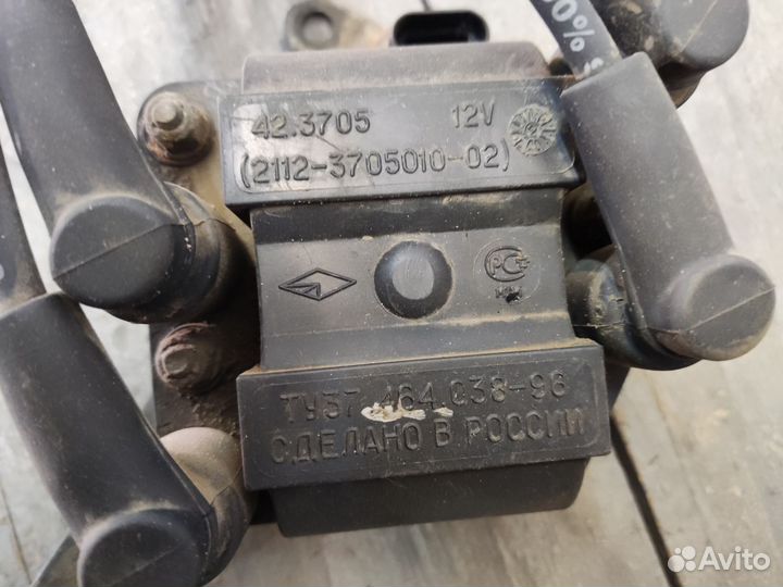 Катушка зажигания на ваз 2112