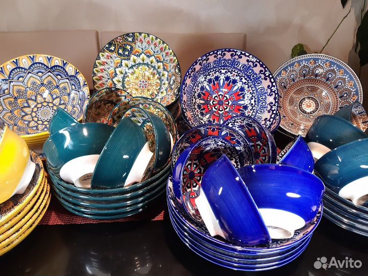 Тарелки и салатники коллекции Arabesque. Поштучно