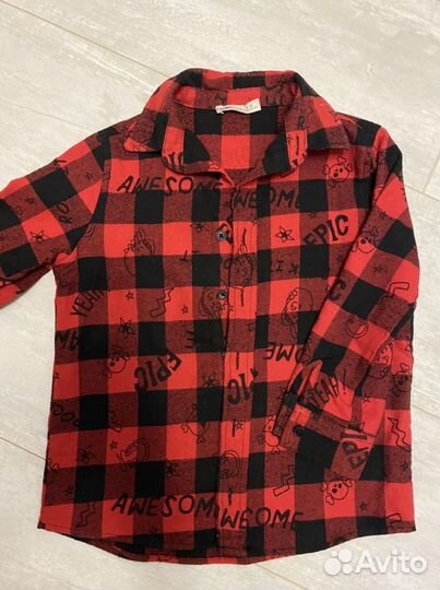 Рубашка на мальчика рост 98-104