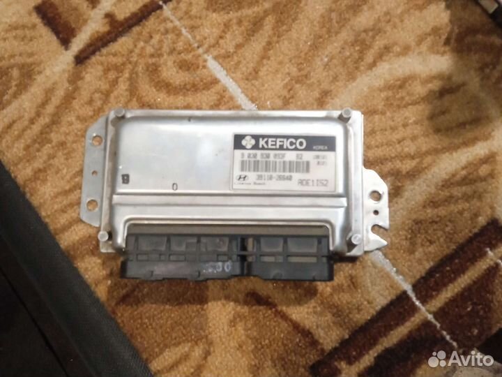 Эбу hyundai accent