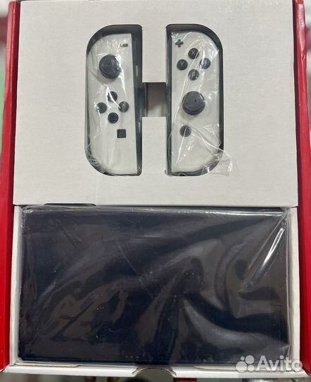 Nintendo Switch Oled White 128gb + Игры