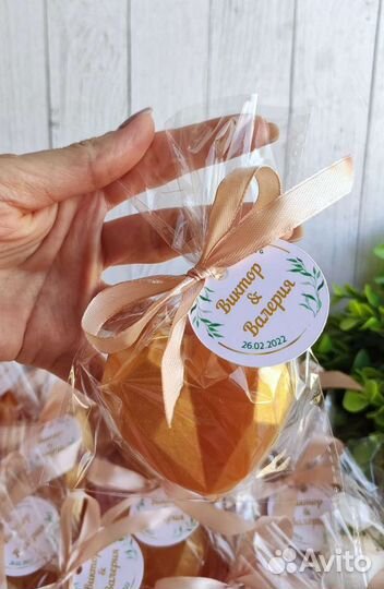 Свадебные Бонбоньерки - Натуральное мыло