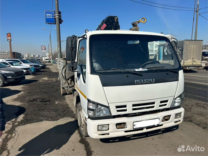 Аренда и услуги манипулятора, стрела 3 т, борт 5 т, 5.7 м