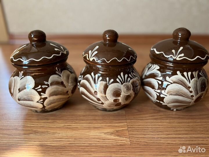 Глиняные горшки