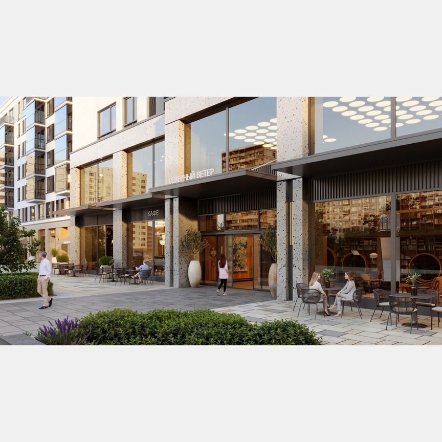 3-к. квартира, 94 м², 6/16 эт.