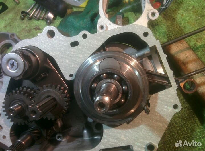 Коленвал 110 кубов на мопед Альфа