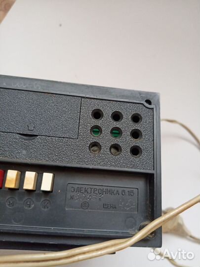 Часы будильник Электроника 6.15 СССР