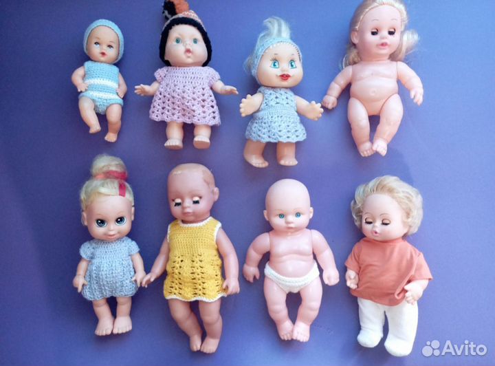 Куклы, пупсы, много