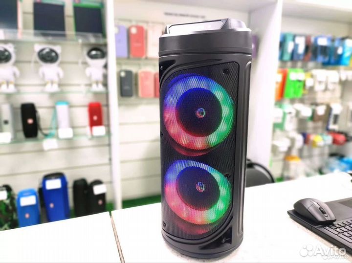 Портативная блютуз колонка Новая
