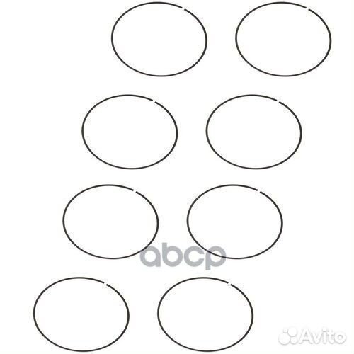 Кольца поршневые Z19002R Zikmar